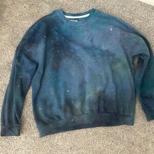Masha Apparel Nebula Galaxy Space Tie Dye Unisex Sweatshirt Anvil XL
